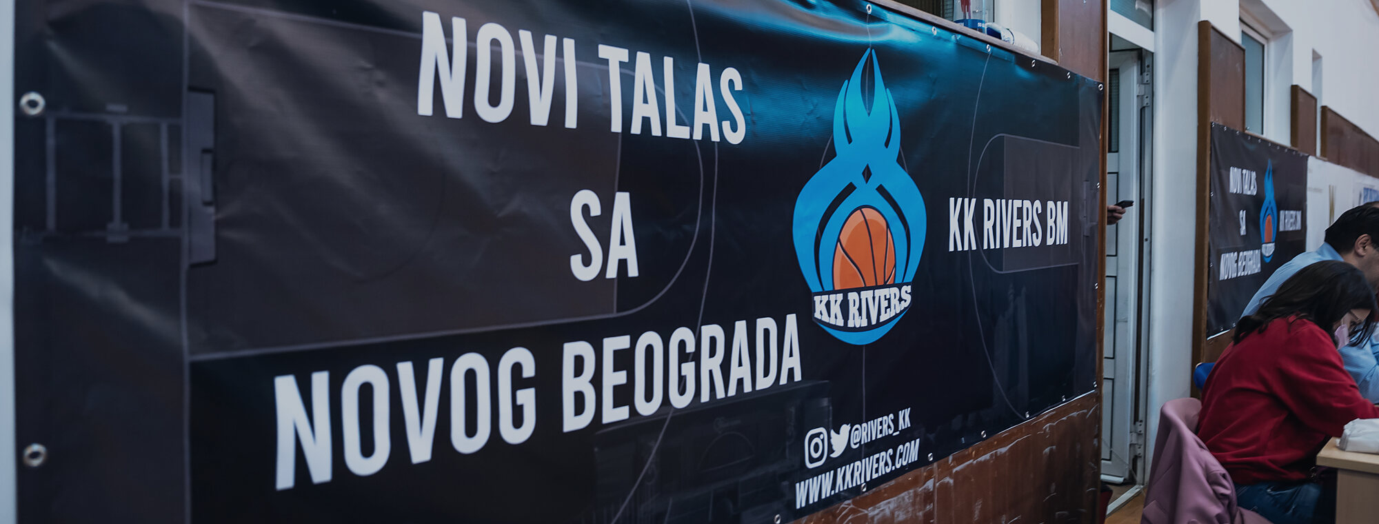 Baner KK Rivers BM: Novi talas sa Novog Beograda